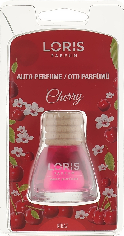 Zawieszka zapachowa do samochodu Wiśnia - Loris Parfum — Zdjęcie N1