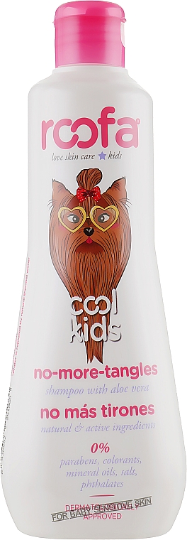 Szampon dla dzieci z aloesem - Roofa Cool Kids No More Tangles Shampoo — Zdjęcie N1