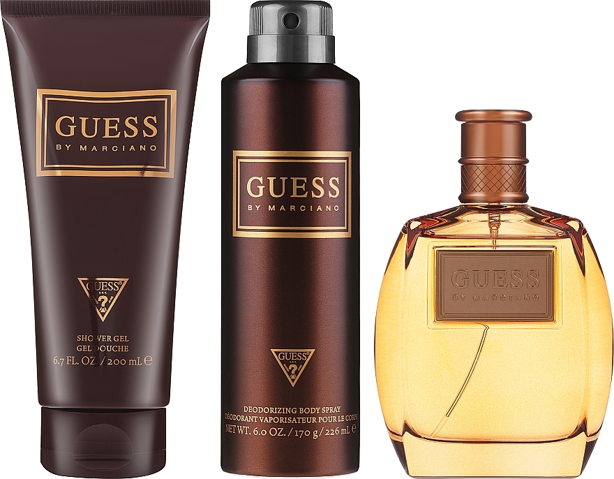 Guess by Marciano - Zestaw (edt/100 ml + sh/gel/200 ml + deo/226 ml) — Zdjęcie N2