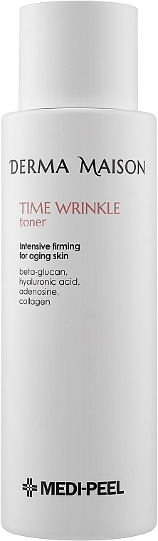 Kolagenowy tonik do twarzy przeciwzmarszczkowy - MEDIPEEL Derma Maison Time Wrinkle Toner