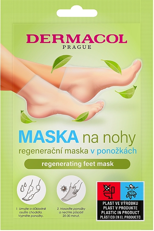 Regenerująca maska do stóp - Dermacol Regenerating Feet Mask — Zdjęcie N1