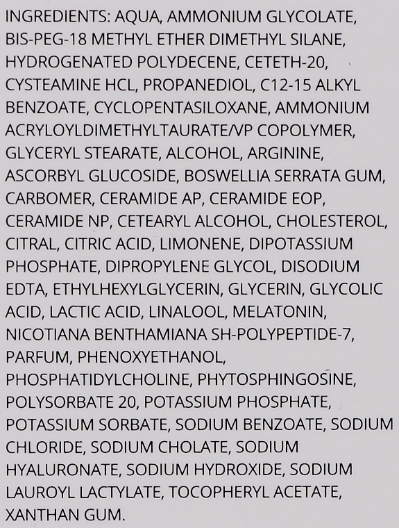 Liposomalne serum do twarzy - Sesderma Melases C Cysteamine Liposomal Serum — Zdjęcie N3