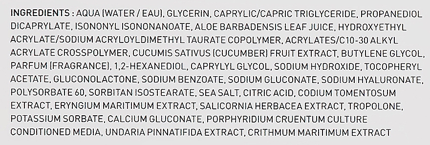 Krem do twarzy z kwasem hialuronowym - Algologie Hydra Plus Hydra-Tender Cream — Zdjęcie N6