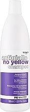 Fioletowy szampon niwelujący żółte tony do włosów blond i rozjaśnianych - Dikson ProMaster Anti-Yellow Shampoo — Zdjęcie N1