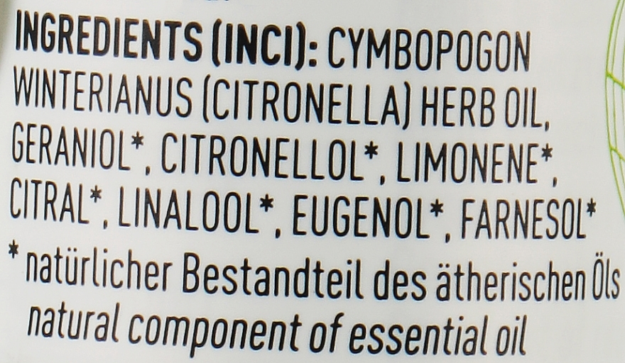 Olejek eteryczny z cytronelli - Styx Naturcosmetic Essential Oil Citronella — Zdjęcie N2
