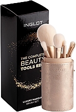 Zestaw pędzli do makijażu, 6 szt. - Inglot The Complete Beauty Tools Edit — Zdjęcie N1