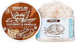 Sól morska do kąpieli Coconut & Vanilla - SHAKYLAB Natural Bath Salt — Zdjęcie N3