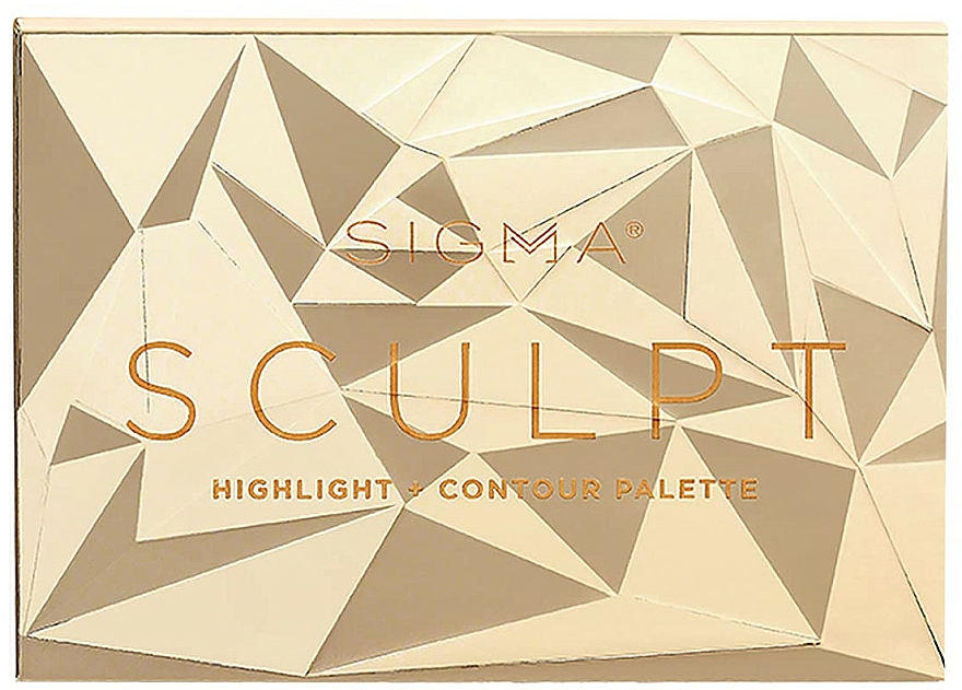 Paleta do konturowania - Sigma Beauty Sculpt Highlight Palette — Zdjęcie N2