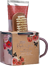 Zestaw - Baylis & Harding Royale Garden Mug Set (h/cr/130ml + nail/brush/1pcs + mug/1pcs) — Zdjęcie N1
