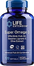 Kwas Omega-3 w żelowych kapsułkach - Life Extension Super Omega-3 — Zdjęcie N1
