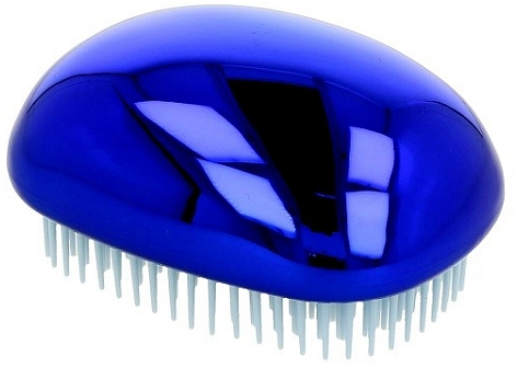 Szczotka do włosów, kobaltowo-szara - Twish Spiky 3 Hair Brush Shining Blue — Zdjęcie N1
