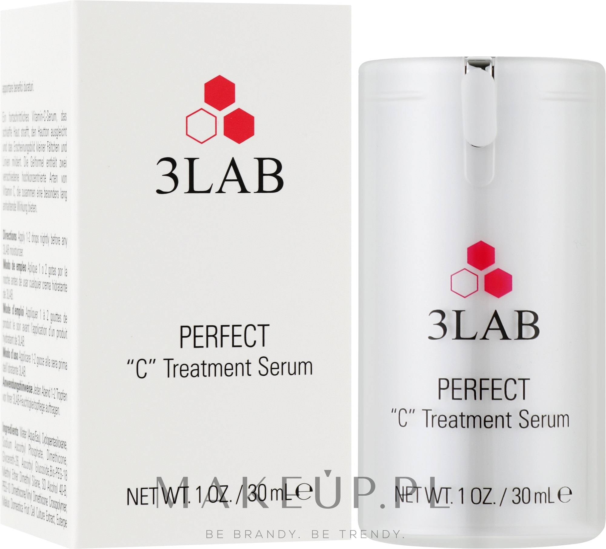 Serum z witaminą C do twarzy - 3Lab Perfect C Treatment Serum — Zdjęcie 30 ml