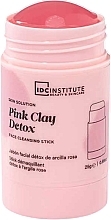 Oczyszczający sztyft do twarzy z glinką różaną - IDC Institute Pink Clay Detox Face Cleansing Stick — Zdjęcie N1