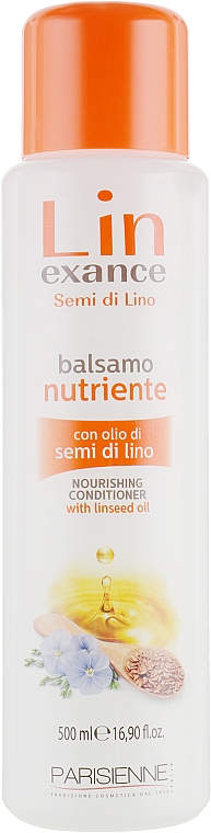 Balsam-odżywka z ekstraktem z nasion lnu - Parisienne Italia Lin Exance Hair Conditioner — Zdjęcie N1