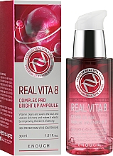 Kup Serum do twarzy z kompleksem witamin - Enough Real Vita 8 Complex Pro Bright Up Ampoule