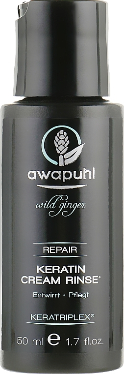 Odżywka regenerująca z keratyną - Paul Mitchell Awapuhi Wild Ginger Keratin Cream Rinse (mini) — Zdjęcie N1