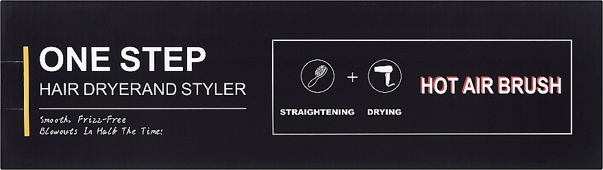 Suszarko-lokówka do stylizacji włosów - Lewer One Step Hair Dryer And Stayler 1000 W — Zdjęcie N2