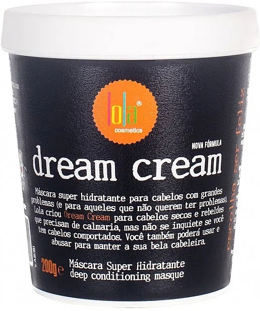 Maska nawilżająca do włosów suchych i niesfornych - Lola Cosmetics Dream Cream Mask — Zdjęcie N1