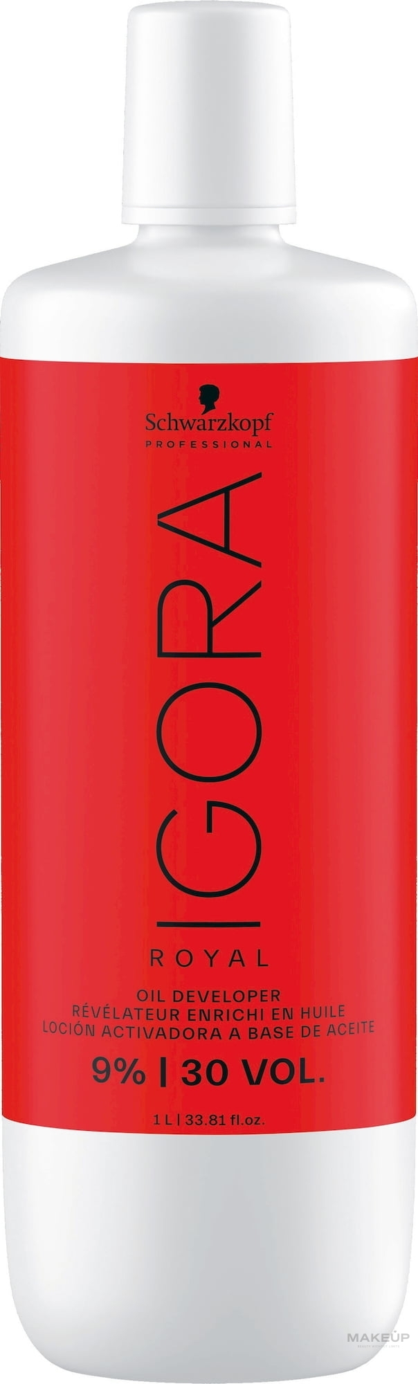 Oksydant 9% - Schwarzkopf Professional IGORA Royal Colorist’s Oil Developer — Zdjęcie 1000 ml