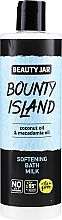 Zmiękczające mleczko do kąpieli z olejami kokosowym i makadamia - Beauty Jar Bounty Island Softening Bath Milk — Zdjęcie N1