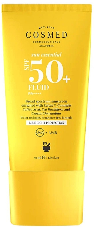 Fluid przeciwsłoneczny - Cosmed Sun Essential SPF50+ Fluid — Zdjęcie N1