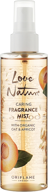 Spray do ciała Owies i morela - Oriflame Love Nature Fragrance Mist — Zdjęcie N1