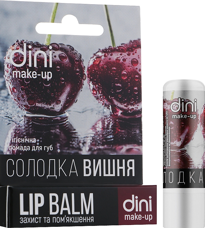 Balsam do ust Słodka wiśnia - Dini Lip Balm — Zdjęcie N2