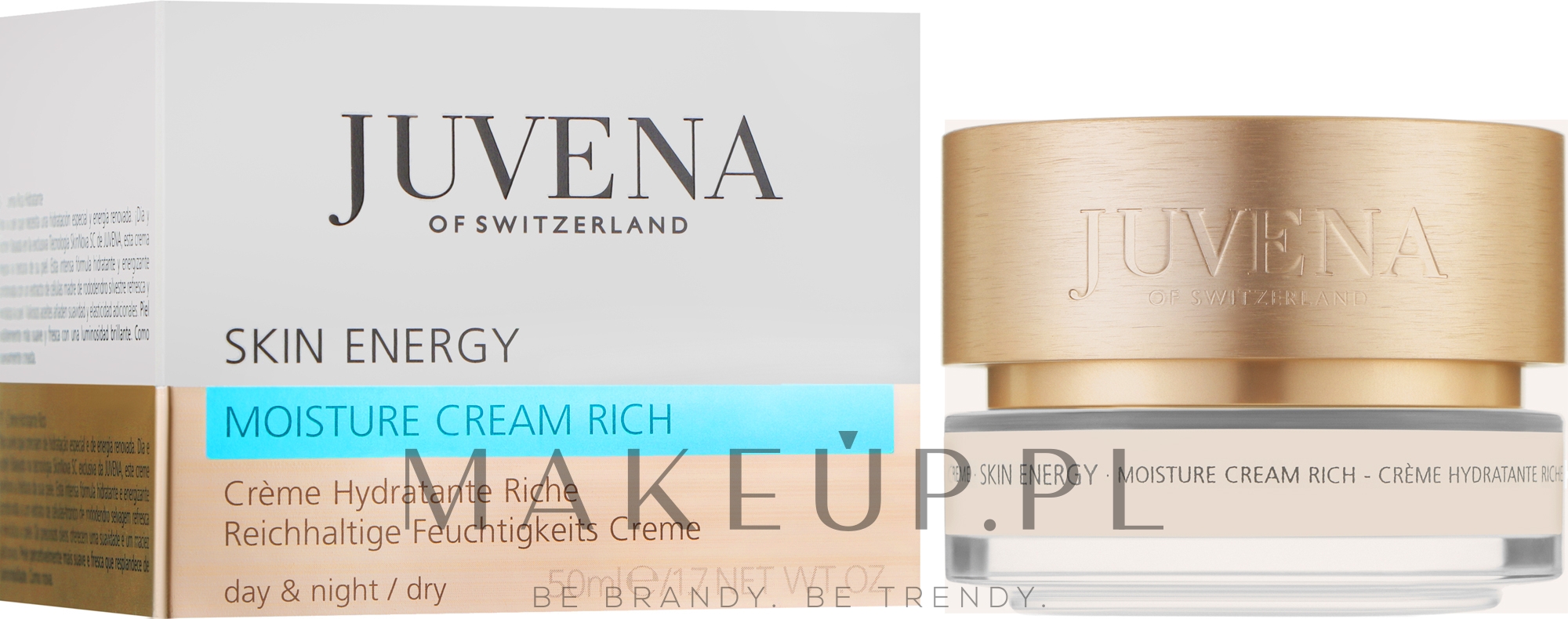 Nawilżający krem do twarzy - Juvena Skin Energy Moisture Rich Cream — Zdjęcie 50 ml