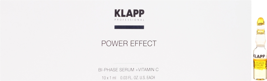 Dwufazowe serum z witaminą C - Klapp Bi-Phase Serum Vitamin C — Zdjęcie N3