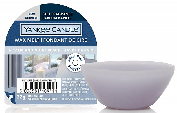 Aromatyczny wosk do kominka - Yankee Candle Wax Melt A Calm & Quiet Place  — Zdjęcie N2