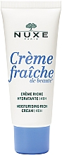 Kup Bogaty krem ​​do cery suchej - Nuxe Creme Fraiche De Beaute Moisturising Rich Cream 48H