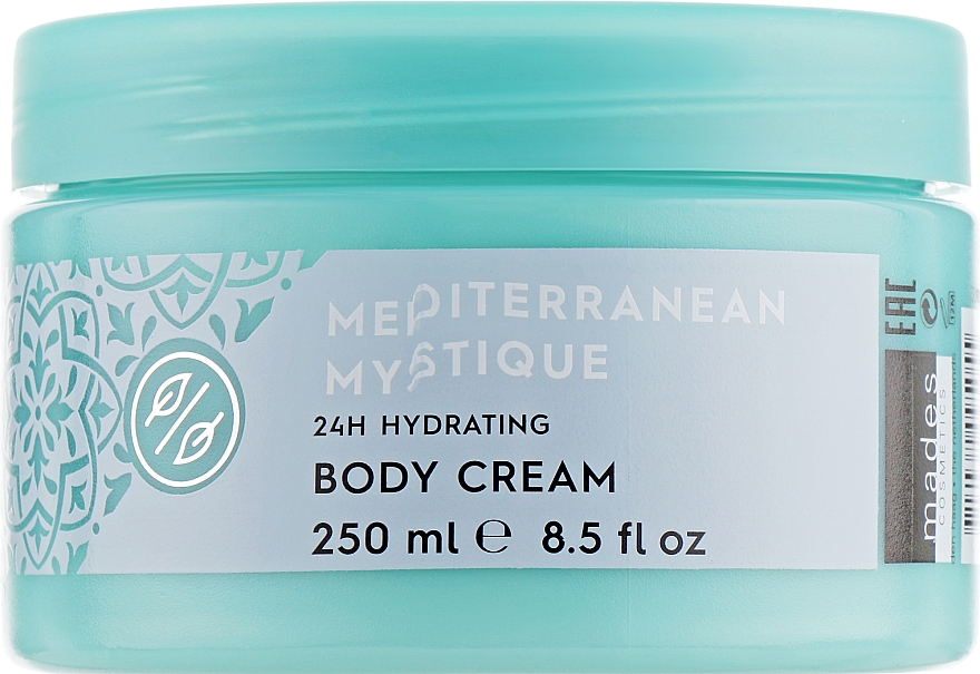 Nawilżający krem do ciała - Mades Cosmetics Mediterranean Mystique Body Cream — Zdjęcie N1