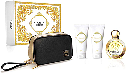 Kup Versace Eros Pour Femme - Zestaw (edt 100 ml + b/lot 100 ml + sh/gel 100 ml + pouch)