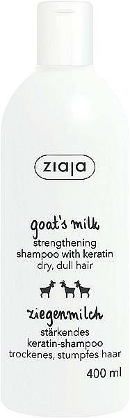 Szampon do włosów z minerałami z Morza Martwego i keratyną - Ziaja Goats Milk — Zdjęcie N1