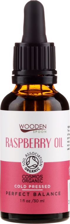 Olej z malin do twarzy i włosów - Wooden Spoon Raspberry Oil — Zdjęcie N1