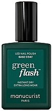 Kup Baza pod lakier hybrydowy - Manucurist Green Flash Base Coat