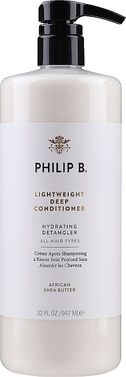 Intensywna odżywka w kremie do włosów bez parabenów - Philip B Light-Weight Deep Conditioning Crème Rinse Paraben Free — Zdjęcie N3