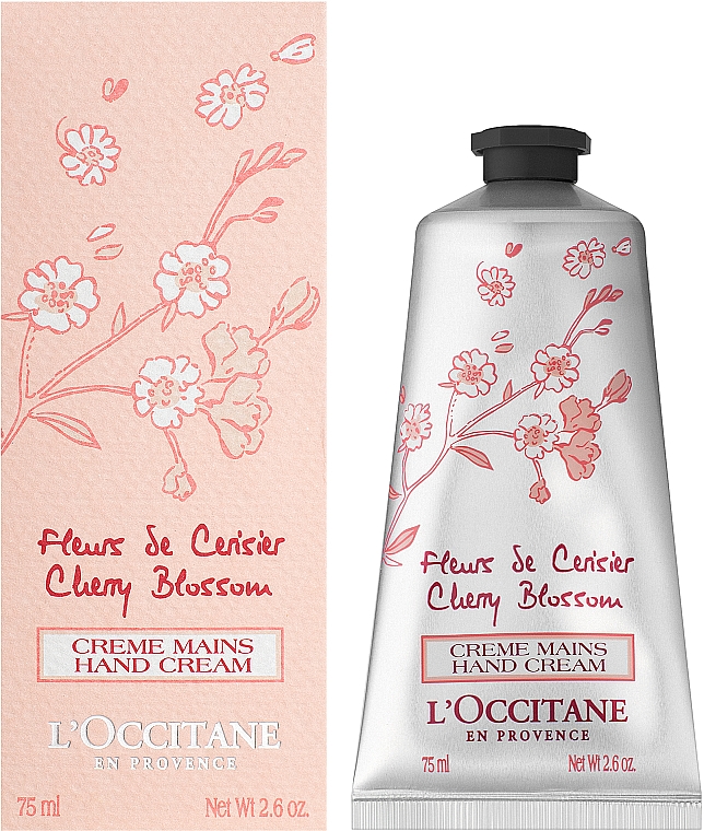L'Occitane Cherry Blossom Hand Cream - Krem do rąk Kwiat wiśni — Zdjęcie N2