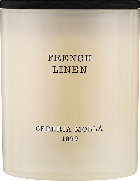 Cereria Molla French Linen - Świeca zapachowa — Zdjęcie N1