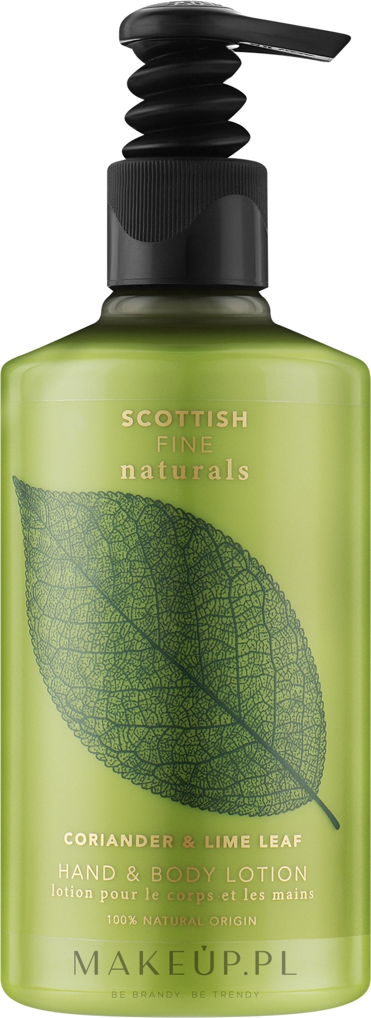 Balsam do rąk i ciała Kolendra & Liście limonki - Scottish Fine Soaps Naturals Coriander & Lime Leaf Body Lotion — Zdjęcie 300 ml