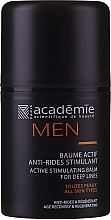 Aktywny krem stymulujący po goleniu dla mężczyzn - Academie Men Active Stimulating Balm for Deep Lines — Zdjęcie N2