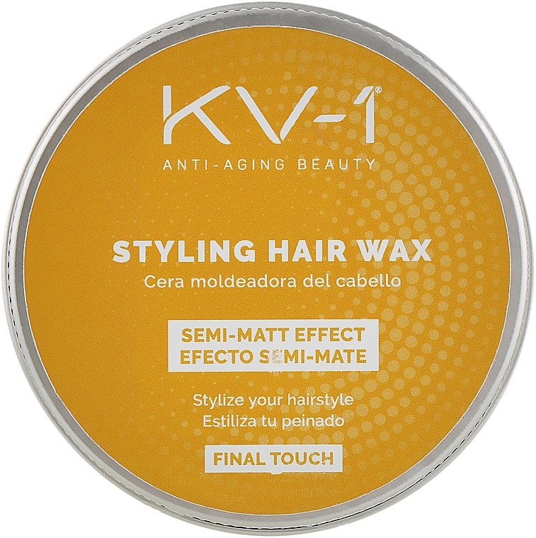 Matowy wosk do stylizacji włosów - KV-1 Final Touch Styling Hair Wax — Zdjęcie N1