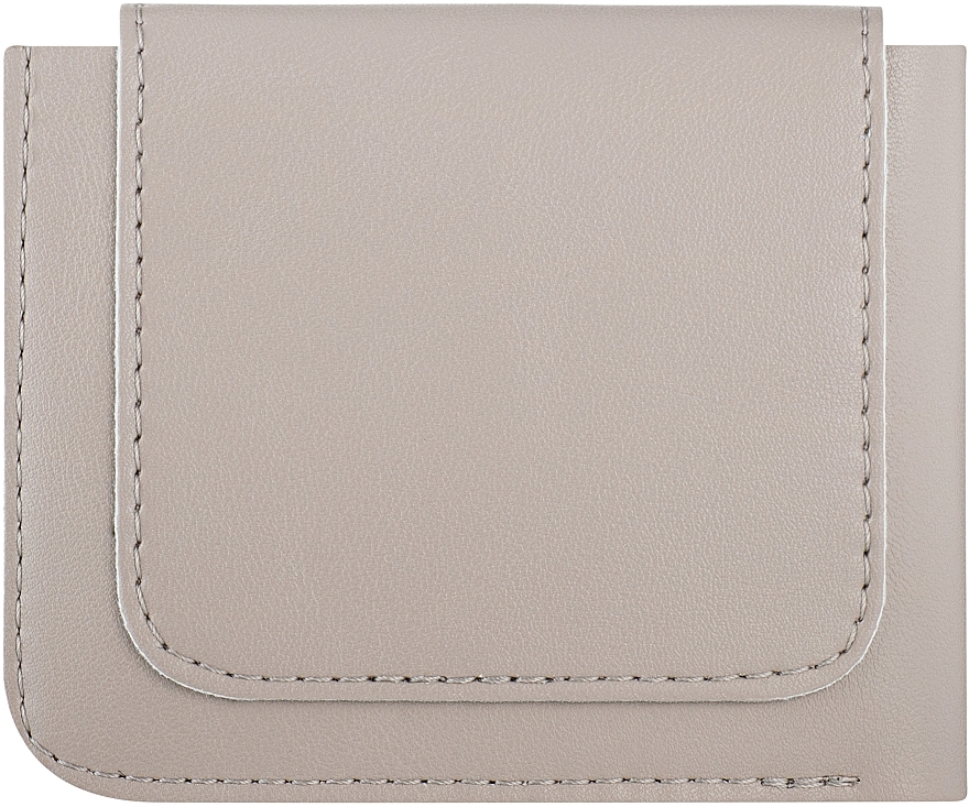 Szarobrązowy portfel w pudełku prezentowym Classy - MAKEUP Bi-Fold Wallet Taupe — Zdjęcie N2