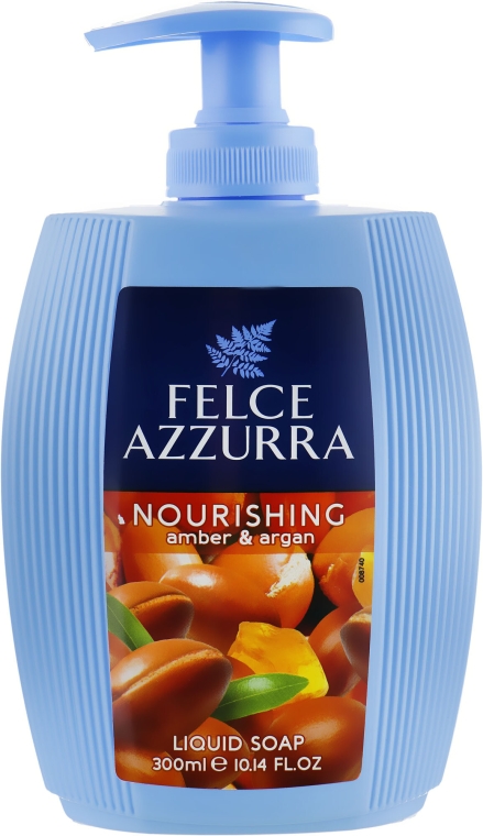 Mydło w płynie Argan - Felce Azzurra Nutriente Amber & Argan — Zdjęcie N1