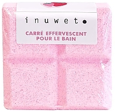 Truskawkowe musujące tabletki do kąpieli - Inuwet Mini Tablette Bath Bomb Strawberr — Zdjęcie N1