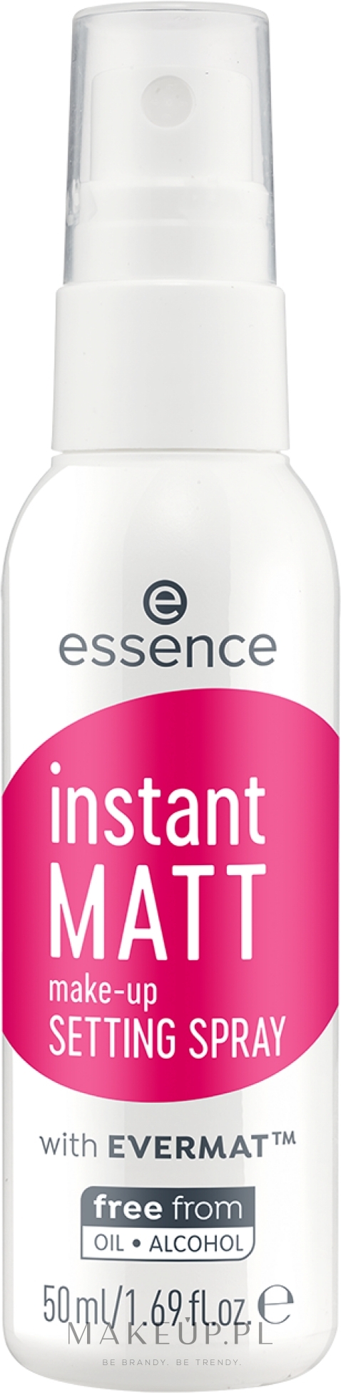 Matujący spray utrwalający makijaż - Essence Instant Matt Make-Up Setting Spray — Zdjęcie 50 ml