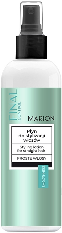 Płyn do stylizacji włosów - Marion Final Control — Zdjęcie N1