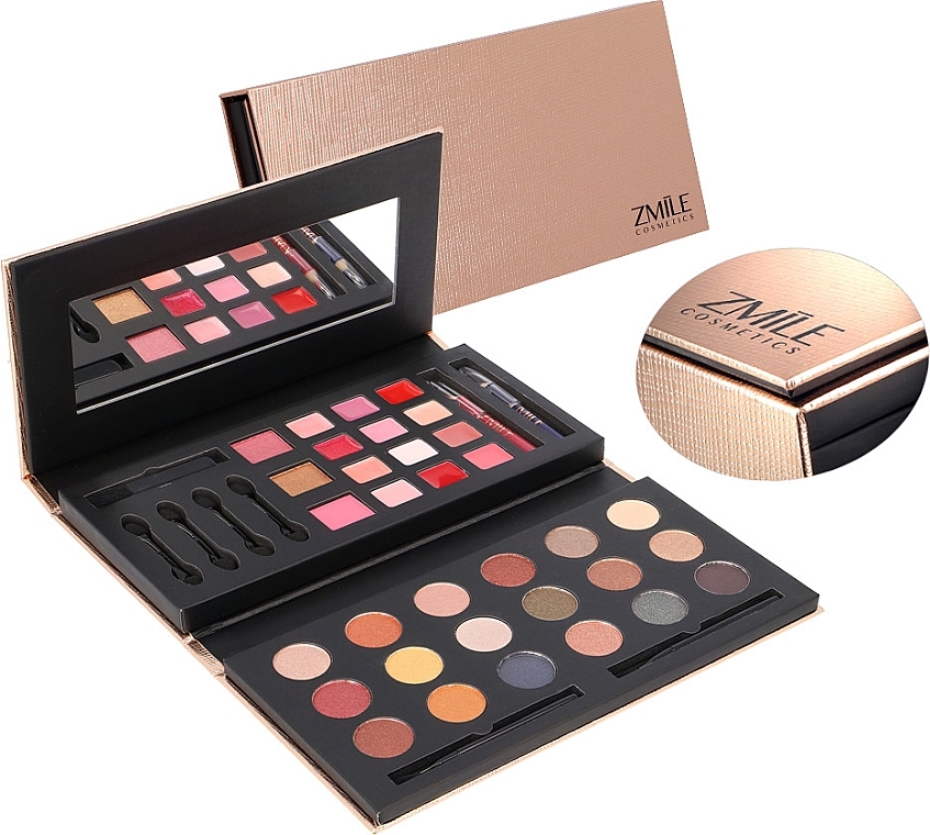 Paleta do makijażu - Zmile Cosmetics Glam To Go Makeup Palette — Zdjęcie N3