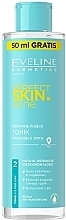 Seboregulujący tonik zwężający pory do twarzy - Eveline Cosmetics Perfect Skin.acne Face Tonic — Zdjęcie N1