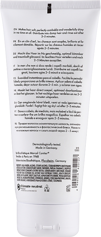 Odżywka zapewniająca miękkość i połysk włosów - La Biosthetique Essentiel Classic Conditioner — Zdjęcie N2